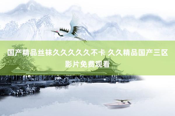 国产精品丝袜久久久久久不卡 久久精品国产三区影片免费观看